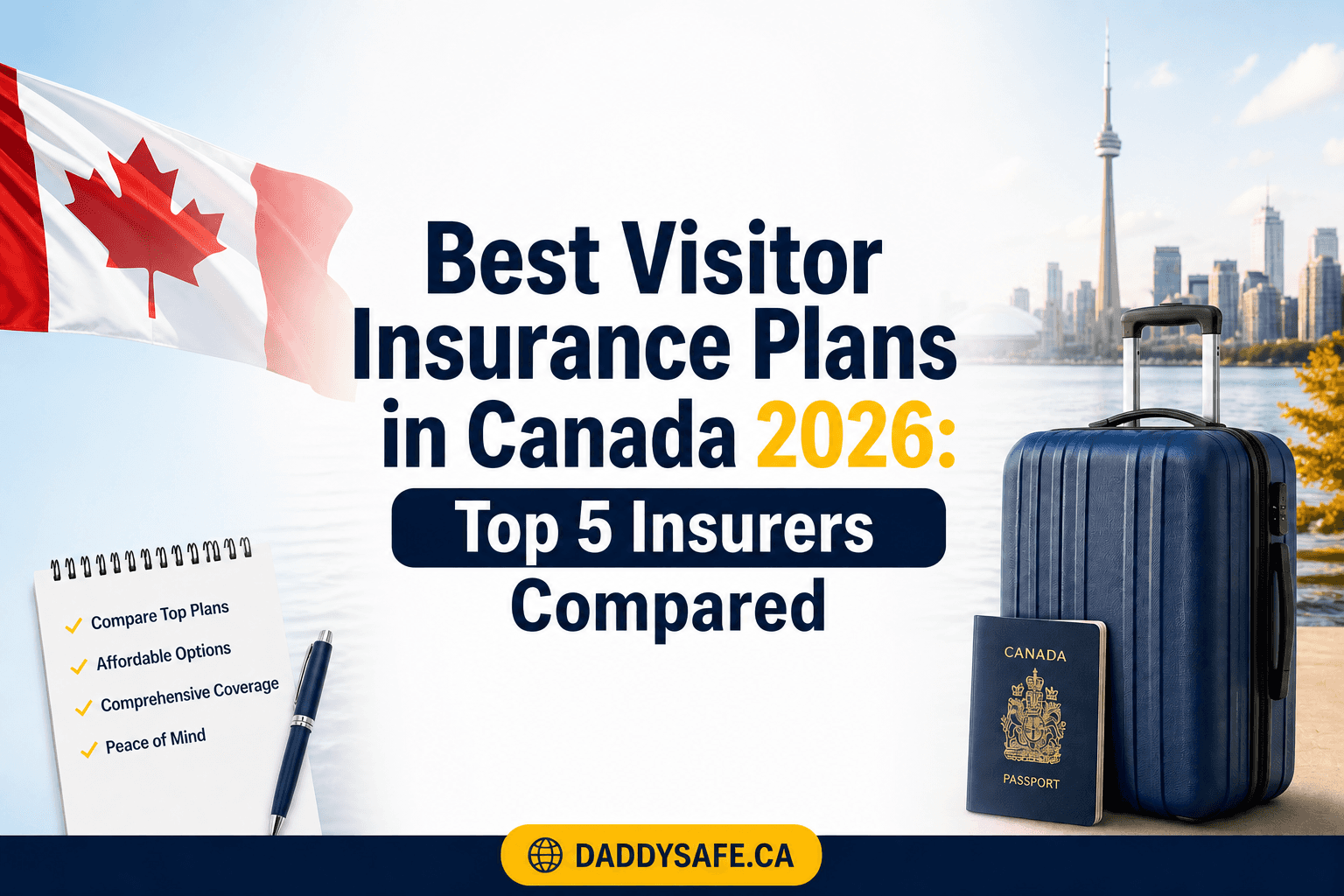Best Visitor Insurance Plans in Canada 2026: Top 5 Insurers Compared