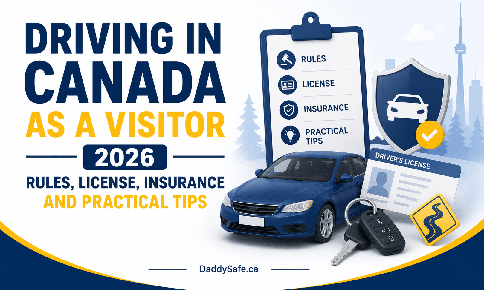 Driving in Canada as a Visitor 2026: Rules, License, Insurance and Practical Tips